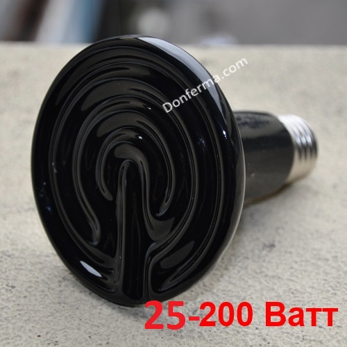 Керамический нагреватель 25-200 W (лампа Е27). Цена: 450р